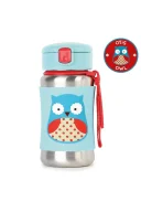 Skip Hop Zoo Pipetli Paslanmaz Çelik Suluk 350 Ml Baykuş