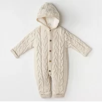 Andywawa AC24336 Knitwear Triko Bebe Kozmonot Beige Melange