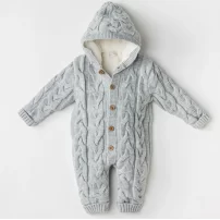 Andywawa AC24336 Knitwear Triko Bebe Kozmonot Grey Melange