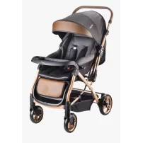 Baby Care 65 Capron Gold Çift Yönlü Puset Gold Siyah