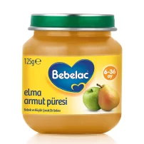 Bebelac Elma Armut Püresi Kavanoz Maması 125 Gr