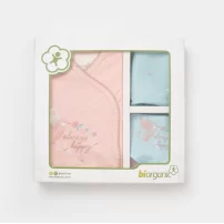 Bibaby Biorganic Always Happy 5Li Hastane Çıkış Seti 62343 Gül Kurusu Mint