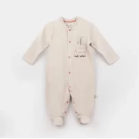 Bibaby Biorganic Hello Safari Bebek Tulum 60749 Ekru Kiremit