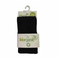 Bibaby Biorganic Klasik Düz Siyah Külotlu Çorap 68462 Siyah