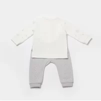 Bibaby Biorganic Koala Jungle 2Li Bebek Takım 59776 Gri