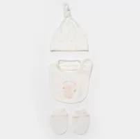 Bibaby Biorganic Koala Jungle 5Li Hastane Çıkış Seti 62325 Pembe