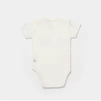 Bibaby Biorganic Koala Jungle Kısa Kol Bebek Body 56968 Pembe