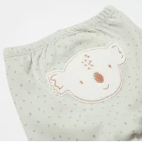 Bibaby Biorganic Koala Jungle Patikli Pantolon 57888 Mint