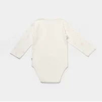 Bibaby Biorganic Koala Jungle Uzun Kol Bebek Body 56973 Pembe