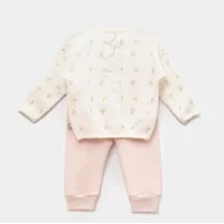 Bibaby Biorganic The Flowers 2Li Takım 59765 Ekru Pembe