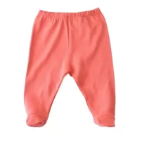 Bibaby Biorganic Wild Flowers Patikli Pantolon 57773 Coral