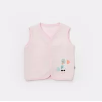 Bibaby Colors Polly Kapitone Yelek 61481 Pembe