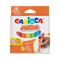 Carioca Pastel Boya Kalemi Fosforlu 8Li