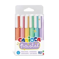 Carioca Pastel Renkler İşaretleme Kalemi 6Lı