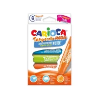 Carioca Temperello Stick Poster Boya Kalemi Fosforlu 6Lı