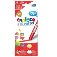 Carioca Yağlı Pastel Boya Kalemi 12Li