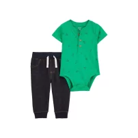 Carters Erkek Bebek Body Pantolon Set 1Q429410 Karışık Renkli