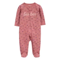 Carters Kız Bebek Uyku Tulumu 1R062410 Renkli