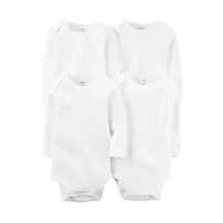 Carters Layette Bebek 4Lü Body Set 1L930610 Beyaz