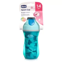 Chicco Isı Yalıtımlı Sport Pipetli Bardak 14 Ay+ Erkek Mavi