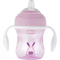 Chicco Yumuşak Uçlu Geçiş Bardağı 4 Ay+ Kız 200 ml