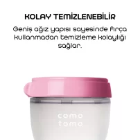 Comotomo Antikolik Silikon Biberon 150 ml 0-3 Ay Pembe