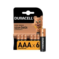 Duracell 6Lı AA Kalem Pil