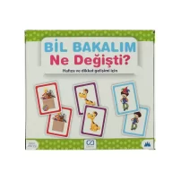 Games Bil Bakalım Ne Değişti? Hafıza ve Dikkat Gelişim Kartı 55 Kart 5109