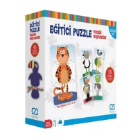 Games Eğitici Puzzle Neşeli Hayvanlar 36 Parça 5028