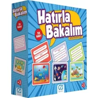 Games Hatırla Bakalım Eğitici Hafıza Oyunu 55 Kart 5108