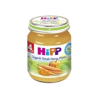 Hipp Organik Elmalı Havuç Püresi 125 Gr