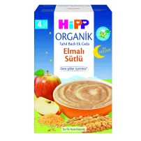 Hipp Organik İyi Geceler Elmalı Sütlü Tahıl Bazlı Ek Gıda 250 Gr