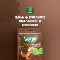 Humm Organik Keçiboynuzlu ve Fındıklı Vegan Kurabiye 55 Gr