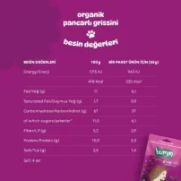 Humm Organik Vegan Pancarlı Grissini 55 Gr