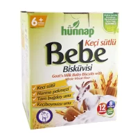 Hünnap Keçisütlü Vitaminli Bebe Bisküvisi 400 Gr