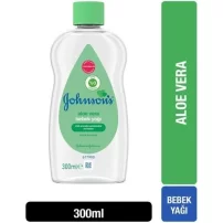 Johnsons Baby Bebe Yağı 300 ml Aloe Vera