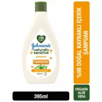 Johnsons Baby Naturally Sensitive Şampuan 395ml