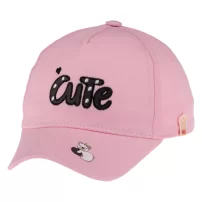 Kitti Bebe Kız Şapka (1-3 Yaş) Y24140-04 Açık Pembe