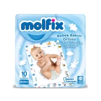 Molfix Bebek Bakım Örtüsü 60x60 10 Adet