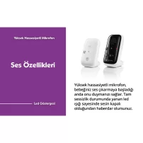 Motorola PIP10 Dect Dijital Bebek Telsizi