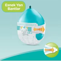 Prima Bebek Bezi Aktif Bebek Fırsat Paket 6 Beden 40 Adet