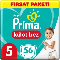 Prima Külot Bebek Bezi Fırsat Paketi 5 Beden 56 Adet