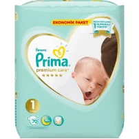 Prima Premium Care Bebek Bezi Ekonomik Paket 1 Beden 70 Adet