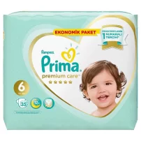 Prima Premium Care Bebek Bezi Ekonomik Paket 6 Beden 35 Adet