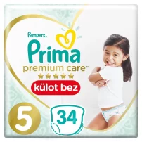 Prima Premium Care Külot Bebek Bezi 5 Beden 34 Adet