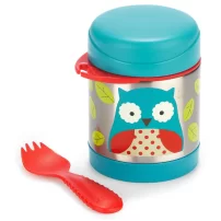 Skip Hop Zoo Paslanmaz Çelik Termos 325 ml Baykuş