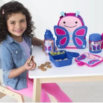 Skip Hop Zoo Paslanmaz Çelik Termos 325 ml Kelebek