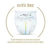 Sleepy Pure Baby Organik Bebek Bezi 2li Jumbo 4 Beden 7-16 Kg 52 Adet