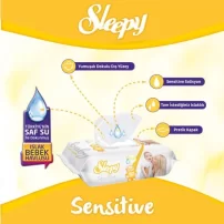 Sleepy Sensitive Islak Havlu Mendil 90 Adet