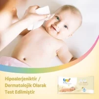 Uni Baby Yenidoğan Islak Havlu Mendil 3Lü 120 Yaprak